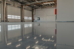 Epoxy commercial garage