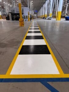 safety floor lines