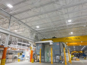 Metal Deck Ceiling Painting