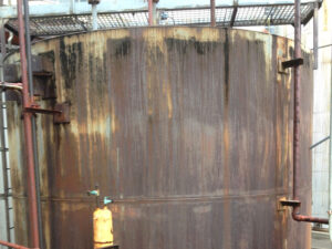 Food Industry Rusty Tank