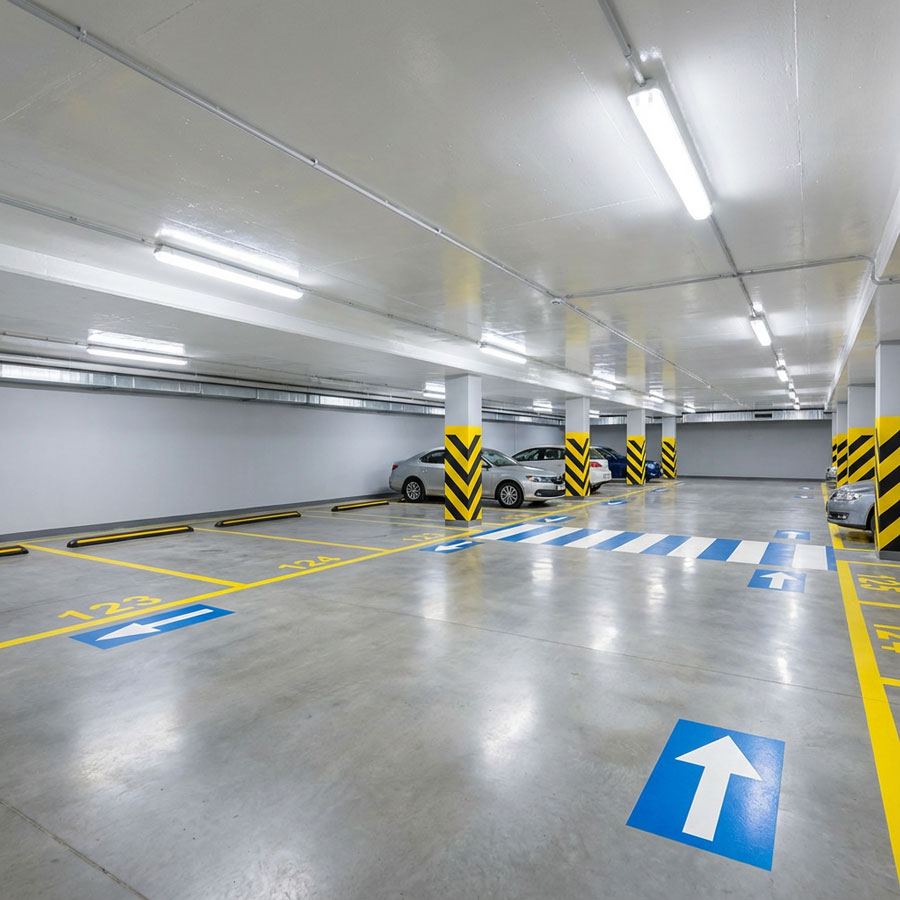 Commercial Garage Painting