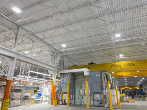 Interior factory painting